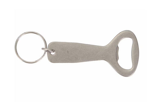 Supreme Bottle Opener Keychain Silver