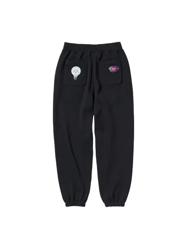 KAWS x Warhol Pantaloni della tuta Nero