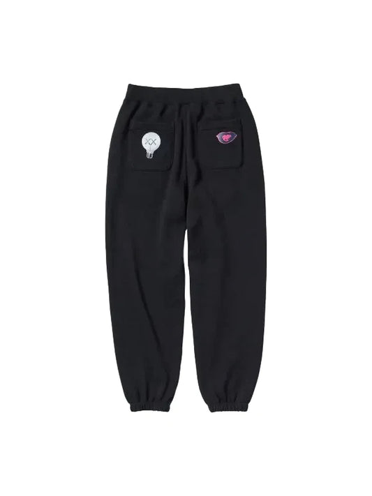 KAWS x Warhol Pantaloni della tuta Nero