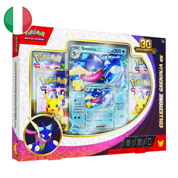 Collezione Greninja - Pokemon 30° Anniversario - ITA