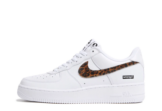 Air Force 1 Low White Cheetah Print Supreme x Goodenough