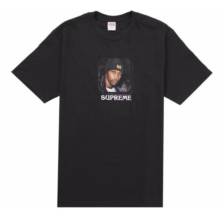 T-shirt Supreme Wu-Tang Clan RZA nera