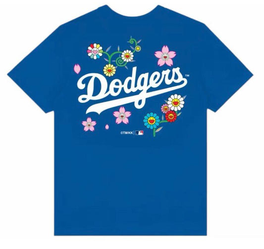 Maglietta Takashi Murakami Fanatics x Los Angeles Dodgers World Series 2025 Champs blu
