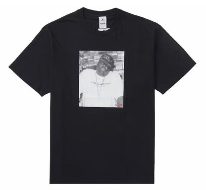 Supreme Jordan Biggie S S Top Nero