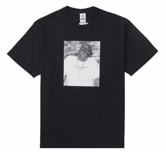 Supreme Jordan Biggie S S Top Nero