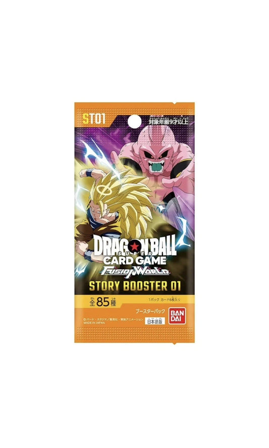Dragon Ball Fusion World Story Booster ST01 Booster Box – JAP