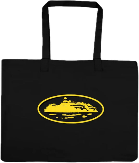 Corteiz Tote Bag Black Yellow