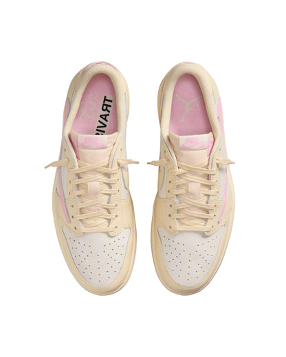 JORDAN X TRAVIS SCOTT AJ 1 LOW OG SP "SHY PINK"