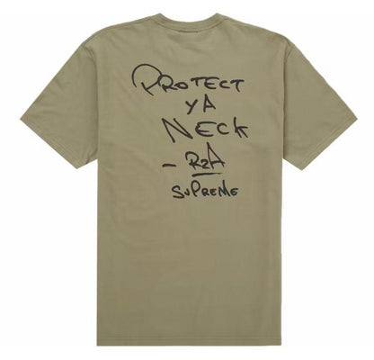T-shirt Supreme Wu-Tang Clan RZA Oliva Chiara