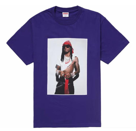 Maglietta Supreme Playboi Carti Viola