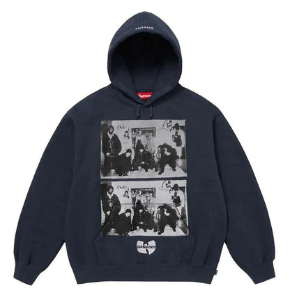 Felpa con cappuccio Supreme Wu-Tang Clan Navy