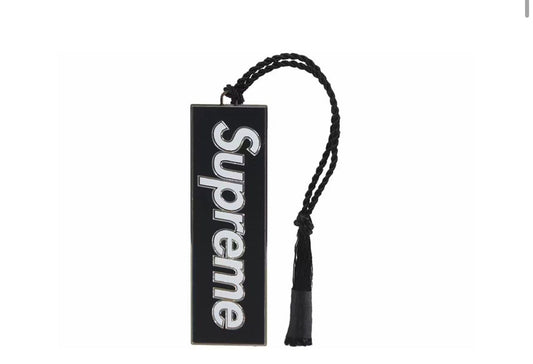 Supreme David Howell & Co. Metal Bookmark Black